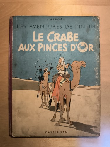 Tintin le crabe aux - tintin,