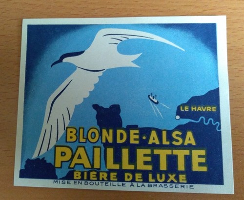 Antique blonde alsa - antique, paillette