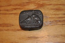 VICTOR NEEDLES HIS MASTER'S VOICE PHONOGRAPH GRAMOPHONE NEEDLE TIN BOX VERY OLD.