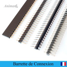 Barrette de connexion Header 40 Pins (2,54mm) sécable Dupont Arduino PCB