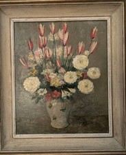  Jules LELEU Bouquet de fleurs