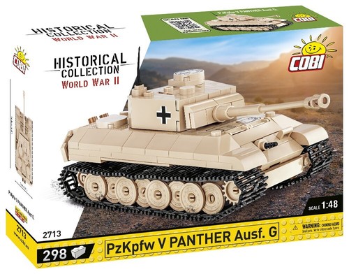 Cobi 2713 char panzer - cobi, briques