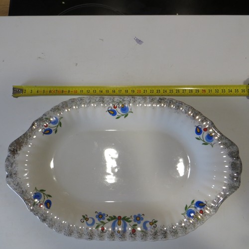 Grand plat ovale porcelaine - grand,