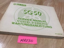 Yamaha SG50 Sting 50 SG manuel revue technique atelier moto