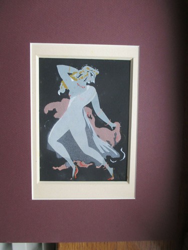 Gouache pochoir a derain - en,