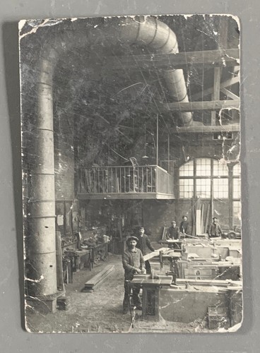 Carte photo menuiserie bois - menuiserie,