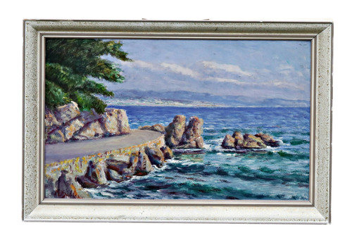 Sablic peinture huile sur - m.,