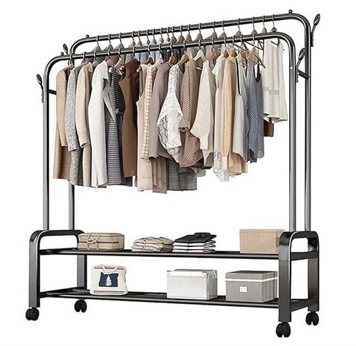Porte vêtements sur pied avec - porte-vêtements,