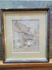 old painting drawing chalk pencil colors philippe tassier kaysersberg alsace