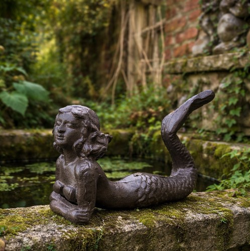 Statue étang jardin - statue,