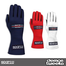 Sparco Martini Racing Land Classic Race Gloves - FIA 8856-2018 Approved