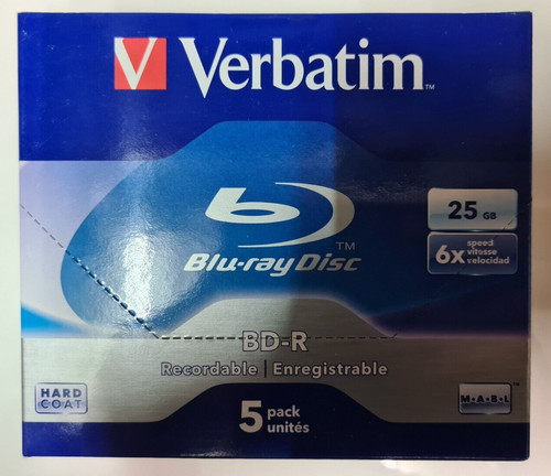 Verbatim bleu blu ray - blu-ray, bd-r