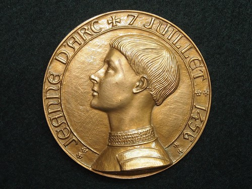 Medaille 70mm h coëffin - medaille,