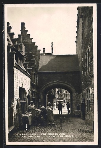 Carte postale anvers - carte,