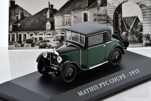 Mathis pyc coupe 1933 - coupe, 1/43