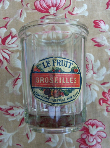 Ancien pot confiture - ancien,