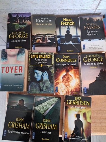 Lot livres pocket - de,