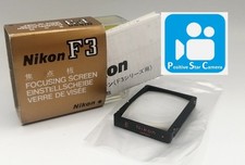 ?VIDEO?✨Unused✨ Nikon Focusing Screen Type E Red Dot F3 F3HP F3/T From JAPAN