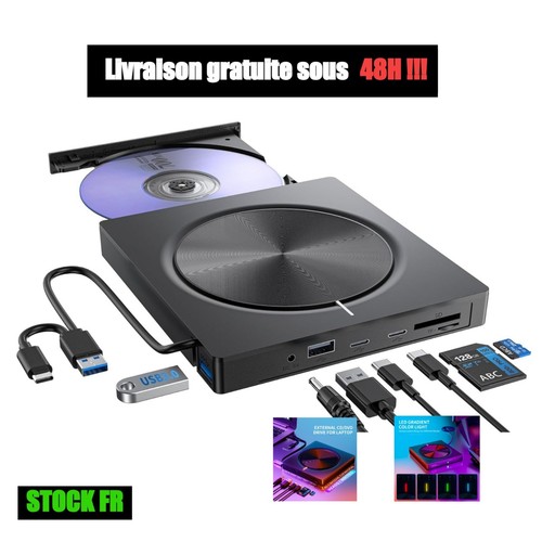 Lecteur dvd externe usb - cd,