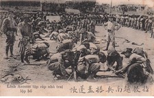 VIET NAM In a Camp of France Tonkinois Soldiers