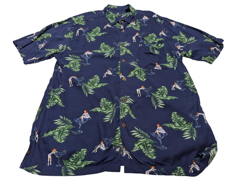 Chemise hawaïenne cocktail
