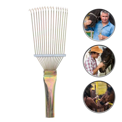 Brosse pour chevaux - brosse,