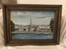 Tableau , peinture huile sur