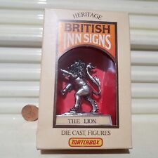 Lesney Matchbox BRITISH INN SIGNS Heritage Metal Miniatures THE LION inCream Box