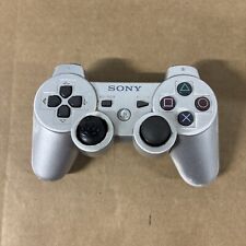 Manette Dualshock 3 Sixaxis Sony Playstation 3 PS3 D'origine Argent Satiné #R3