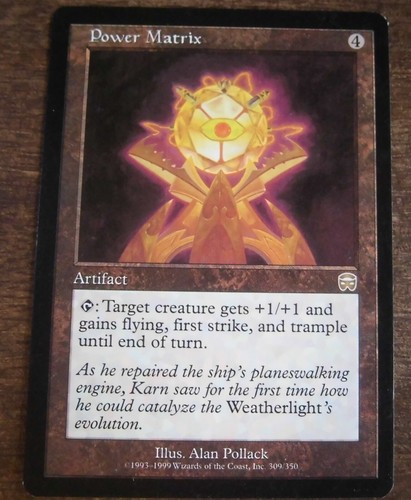 Mtg power matrix mercadian - power, [mercadian