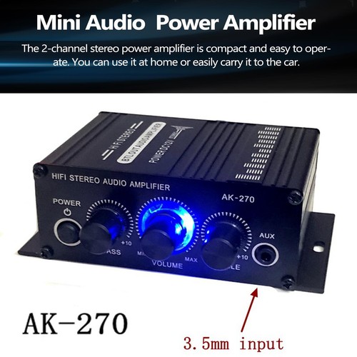 Mini amplificateur stéréo