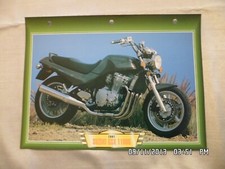 CARTE FICHE MOTO SUZUKI GSX 1100 G 1991