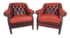 Vintage Chesterfield Armchairs