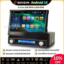 1 Din 8-Core Android 14 GPS