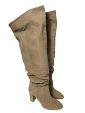 H&M Cuissarde Dames Botte haute T EU 40 brun style décontracté