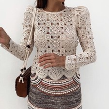 ZARA Nouveau Textured Sweat