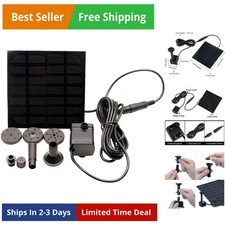 Solar Fountain - Panel Water