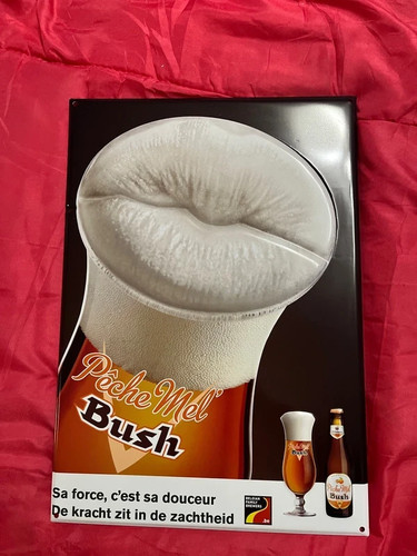 Panneau publicitaire bières - panneau,