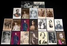 SOUVERAIN BELGIQUE ROI REINE ALBERT ASTRID ELISABETH LEOPOLD... LOT 21 CPA  C3