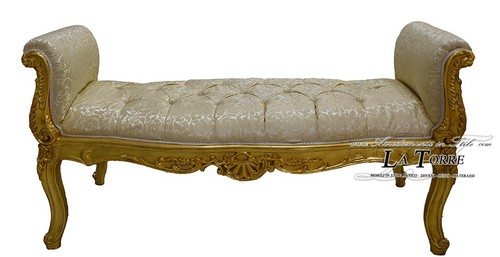 Banquette canapé baroque - banquette,