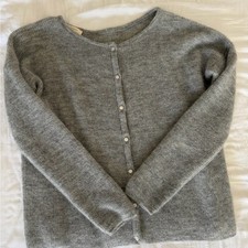 SÉZANE GILET CARDIGAN GRIS
