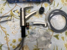 Grohe 30306DC1 Eurosmart 1.75 GPM Single Hole Pull Out Kitchen Faucet,SuperSteel