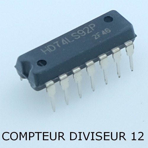 Hd74ls92p compteur diviseur - hd74ls92p,