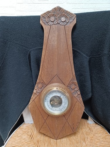 Baromètre ancien support - baromètre, en