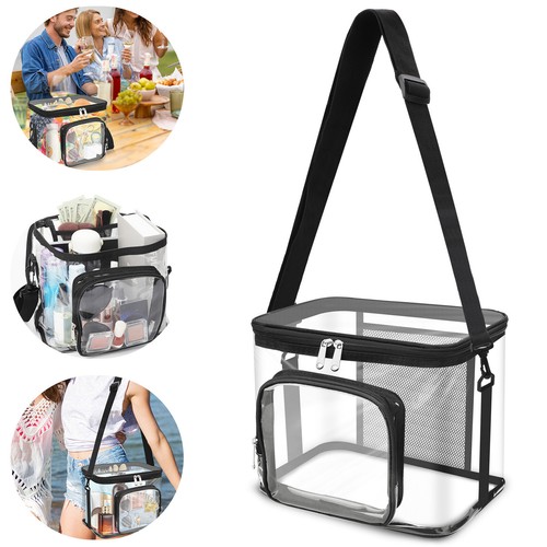 Large transparent pvc - large, travel