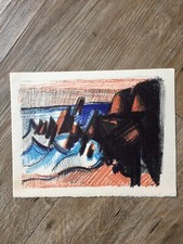 LITHOGRAPHIE ORIGINALE     *  Georges BRIATA  *     J. BERTO - 1965