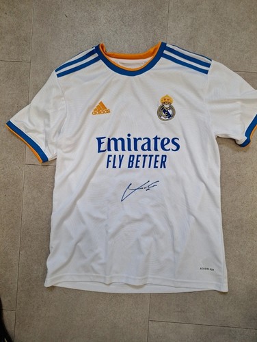 Maillot real madrid dédicacé - maillot,