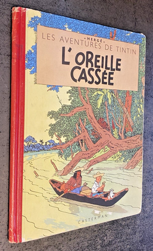 Tintin oreille cassée - l'oreille,