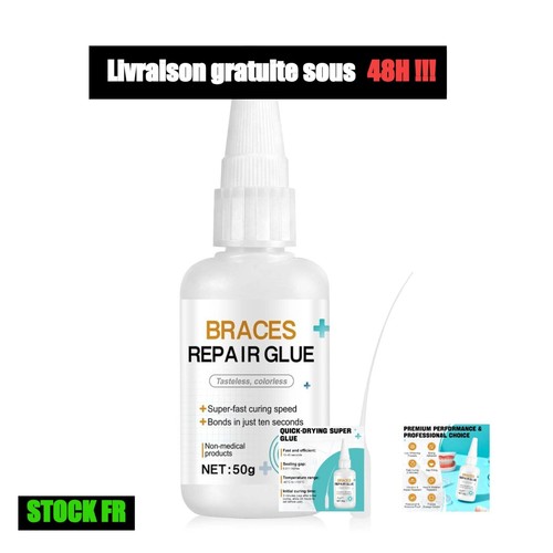 Colle dentaire extra forte 50g - colle,
