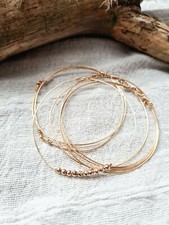 Bracelets joncs semainier